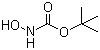 N-羟基氨基甲酸叔丁酯分子结构 (CAS 36016-38-3)