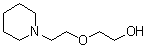 structure of CAS# 3603-43-8, 2-[2-(1-哌啶基)乙氧基]乙醇