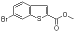 structure of CAS# 360576-01-8, 6-Bromobenzothiophene-2-carboxylic acid methyl ester