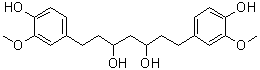 structure of CAS# 36062-07-4, 八氢姜黄素