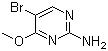 structure of CAS# 36082-45-8, 2-氨基-5-溴-4-甲氧基嘧啶