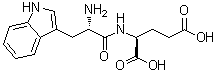 structure of CAS# 36099-95-3, L-Tryptophyl-L-glutamic acid