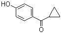 structure of CAS# 36116-18-4, Cyclopropyl(4-hydroxyphenyl)methanone