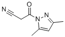 structure of CAS# 36140-83-7, 3-(3,5-二甲基-1H-吡唑-1-基)-3-氧代丙腈