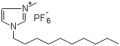structure of CAS# 362043-46-7, 1-癸基-3-甲基咪唑鎓六氟磷酸盐