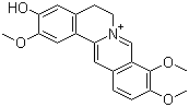 structure of CAS# 3621-38-3, 药根碱