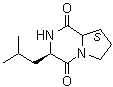 structure of CAS# 36238-67-2, (3R,8aS)-六氢-3-异丁基吡咯并[1,2-a]吡嗪-1,4-二酮
