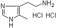 CAS 登录号：36376-47-3, 2-(5-甲基-4-咪唑基)乙胺二盐酸盐