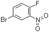 structure of CAS# 364-73-8, 4-溴-1-氟-2-硝基苯