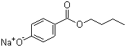 structure of CAS# 36457-20-2, 尼泊金丁酯钠盐