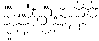 CAS 登录号：36467-68-2, 五-N-乙酰基壳五糖
