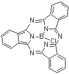 structure of CAS# 36530-06-0, 氯化硼亚酞菁
