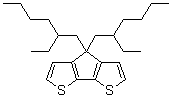 CAS 登录号：365547-20-2, 4,4-二(2-乙基己基)-4H-环戊二烯并[2,1-b:3,4-b']二噻吩