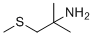 structure of CAS# 36567-04-1, 2-Methyl-1-(methylthio)-2-propanamine