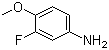 CAS # 366-99-4, 3-Fluoro-4-methoxyaniline, 3-Fluoro-p-anisidine