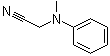 structure of CAS# 36602-08-1, N-甲基-N-苯基氨基乙腈