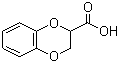 CAS # 3663-80-7, 1,4-Benzodioxan-2-carboxylic acid, 2,3-Dihydro-1,4-benzodioxine-2-carboxylic acid