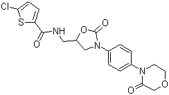 structure of CAS# 366789-02-8, 利伐沙班
