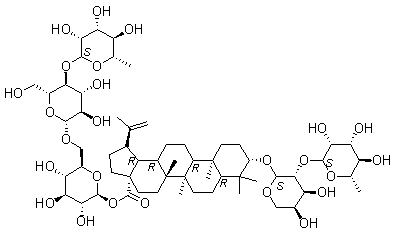 Cussosaponin C molecular structure (CAS 366814-42-8)