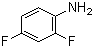 CAS # 367-25-9, 2,4-Difluoroaniline, 2,4-Difluoro-benzenamine, 1-Amino-2,4-difluorobenzene