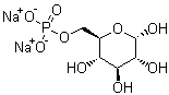 structure of CAS# 3671-99-6, D-葡萄糖-6-磷酸二钠