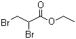 structure of CAS# 3674-13-3, Ethyl 2,3-dibromopropionate
