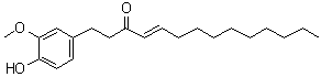 structure of CAS# 36752-54-2, [10]-Shogaol