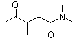 CAS # 36764-06-4, N,N,3-Trimethyl-4-oxo-pentanamide, N,N,3-Trimethyllevultinamide