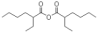 structure of CAS# 36765-89-6, 2-乙基己酸酐