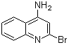 structure of CAS# 36825-35-1, 4-氨基-2-溴喹啉