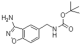 structure of CAS# 368426-88-4, [(3-氨基-1,2-苯并异恶唑-5-基)甲基]氨基甲酸叔丁酯