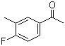 structure of CAS# 369-32-4, 4'-氟-3'-甲基苯乙酮