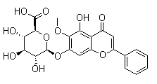 CAS # 36948-76-2, Oroxylin A-7-O-beta-D-glucuronide