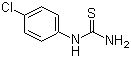 CAS # 3696-23-9, 1-(4-Chlorophenyl)thiourea