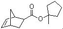 CAS # 369648-89-5, Bicyclo[2.2.1]hept-5-ene-2-carboxylic acid 1-methyl-cyclopentyl ester