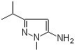 CAS # 3702-12-3, 3-Isopropyl-1-methyl-1H-pyrazol-5-amine