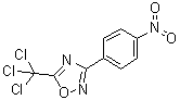 CAS # 3706-61-4, 3-(4-Nitrophenyl)-5-(trichloromethyl)-1,2,4-oxadiazole