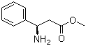 structure of CAS# 37088-67-8, (R)-3-氨基-3-苯基丙酸甲酯