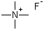 四甲基氟化铵分子结构 (CAS 373-68-2)