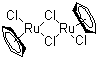 CAS # 37366-09-9, Benzeneruthenium(II) chloride dimer, Bis[(benzene)dichlororuthenium]