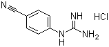 structure of CAS# 373690-68-7, N-(4-Cyanophenyl)guanidine hydrochloride