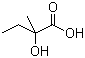 structure of CAS# 3739-30-8, 2-羟基-2-甲基丁酸