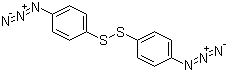 structure of CAS# 37434-06-3, Bis(4-azidophenyl)disulfide