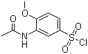 CAS 登录号：3746-67-6, 3-乙酰氨基-4-甲氧基苯磺酰氯