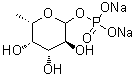 CAS 登录号：374726-44-0, 6-脱氧-L-吡喃半乳糖 1-(磷酸二氢酯)二钠盐