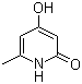 structure of CAS# 3749-51-7, 4-羟基-6-甲基-1H-吡啶-2-酮