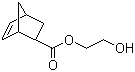 structure of CAS# 37503-42-7, 5-降冰片烯-2-羧酸 (2-羟乙基)酯