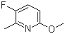 structure of CAS# 375368-86-8, 2-甲氧基-5-氟-6-甲基吡啶