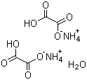 CAS 登录号：37541-72-3, 草酸氢铵半水合物