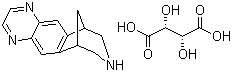 structure of CAS# 375815-87-5, 酒石酸伐仑克林